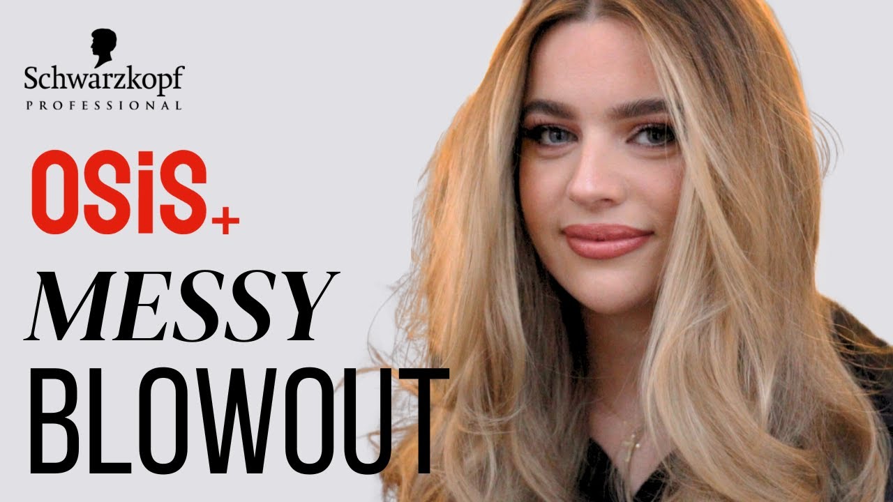 Styling! Tousled Faux Blowout Tutorial Pt. 2 | Schwarzkopf Professional Hairstyling Tutorials