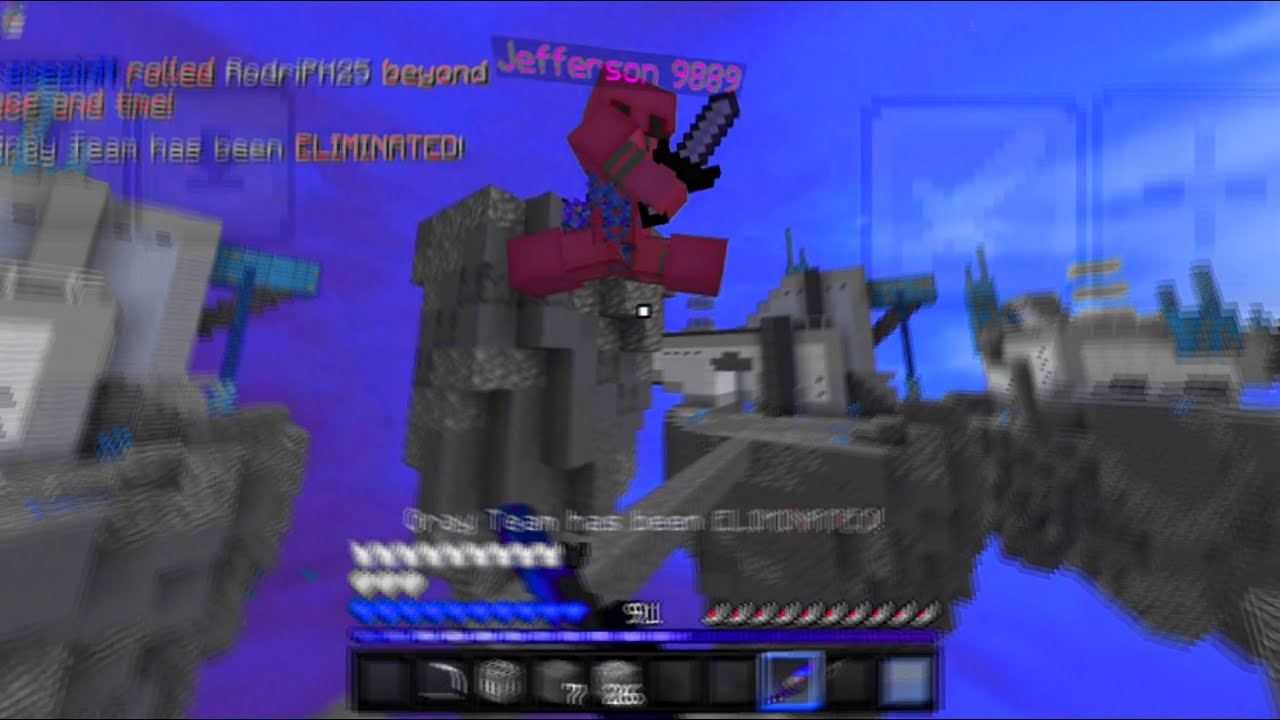 Best NA Mobile Player Vs PC Players || Hive Skywars || 144 FPS