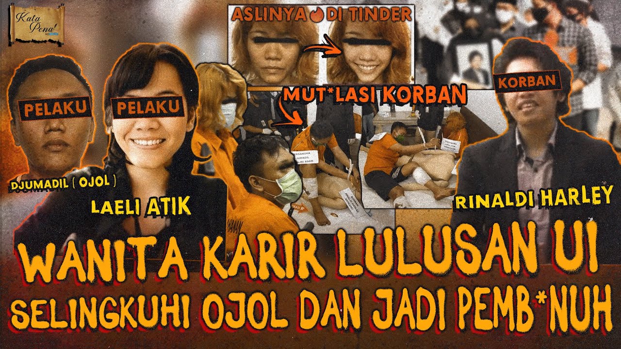 WANITA LULUSAN UI PACARI ABANG OJOL BERISTRI  BERAKHIR JADI PEMB*NUH KEJI | Rinaldi Harley
