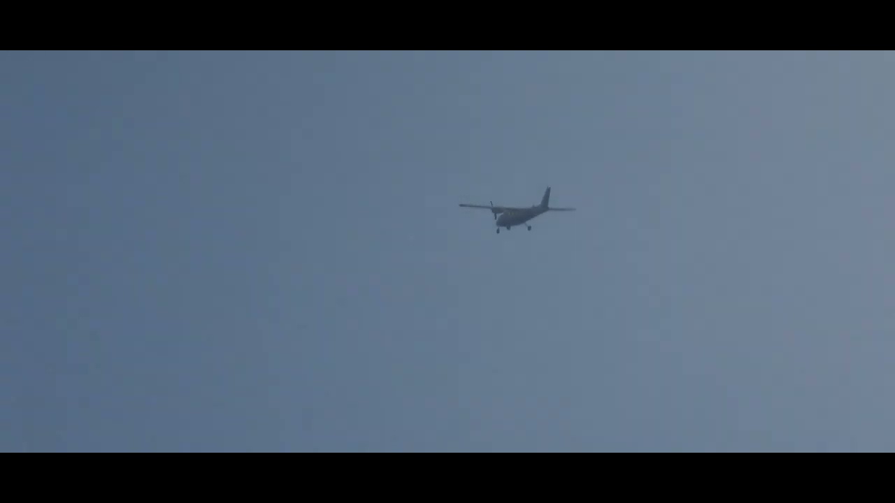 Partenavia P68 Victor departing Liverpool John Lennon Airport 
