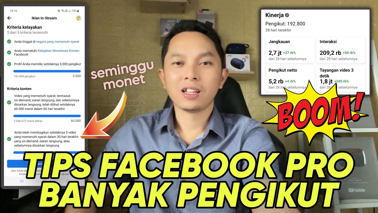 Tips Facebook Pro dan Fanspage banyak Pengikut 2024