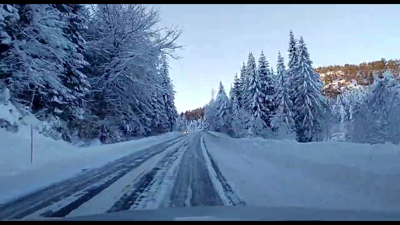 Winter in Norway, from Blakstad to Risdal, 1/26