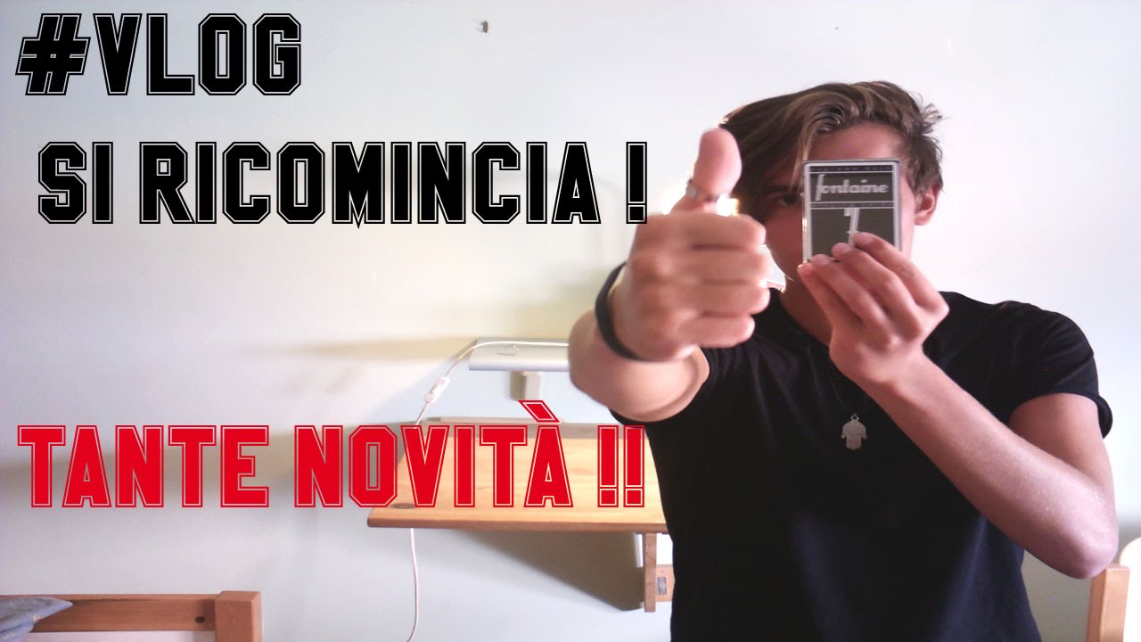 VLOG INPORTANTE! SI RICOMINCIA!  Novità e Sponsorizzazzioni! // Sbard95