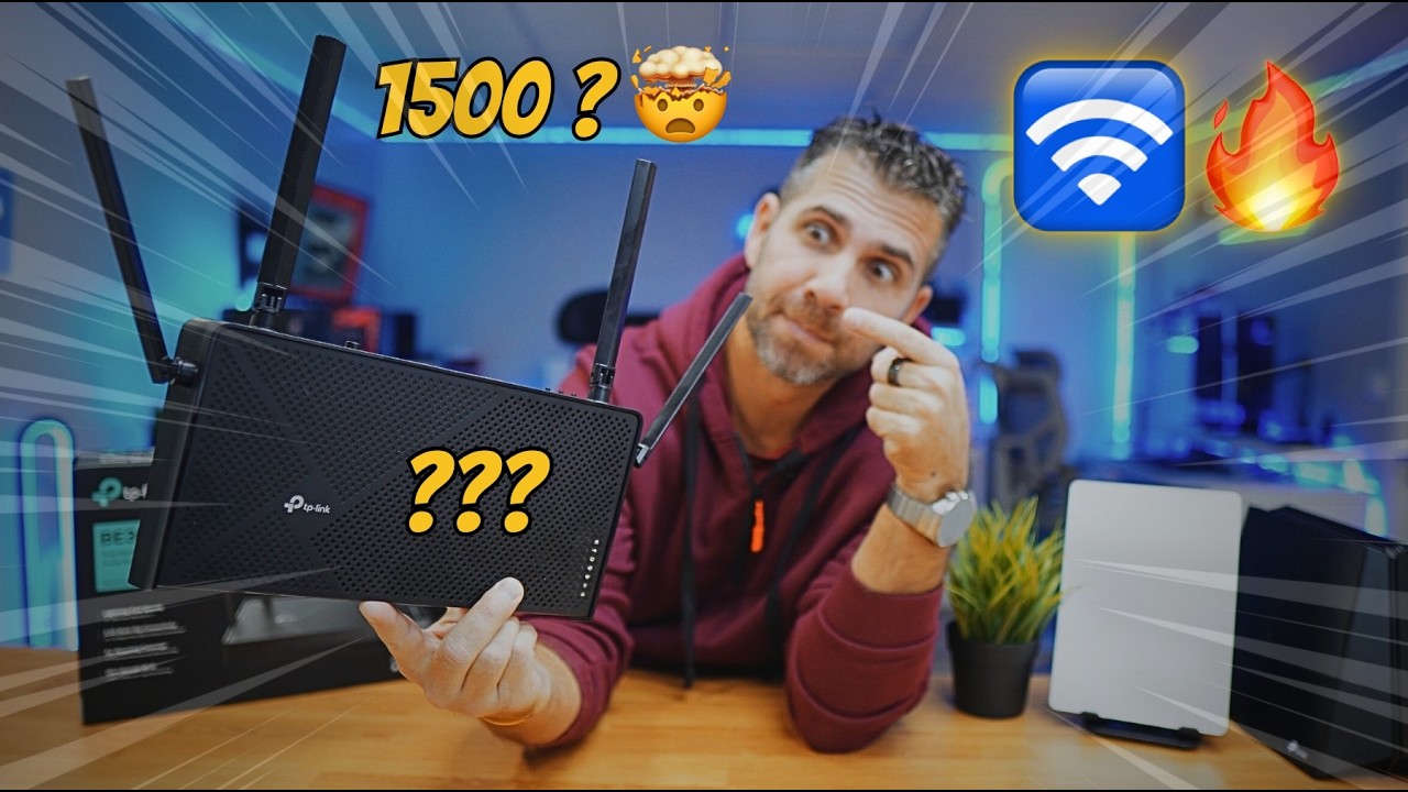 🔥 WIFI 7 a 1500 Mbps 🚀 Testei o TP-Link Archer BE230 🤯 Velocidades e LIMITES ❌