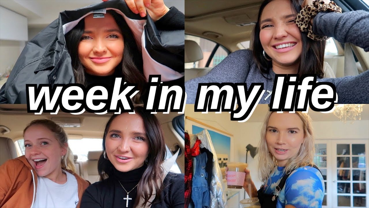 college week in my life | lindseys in town, grwm, pr unboxing | Kenzie Elizabeth