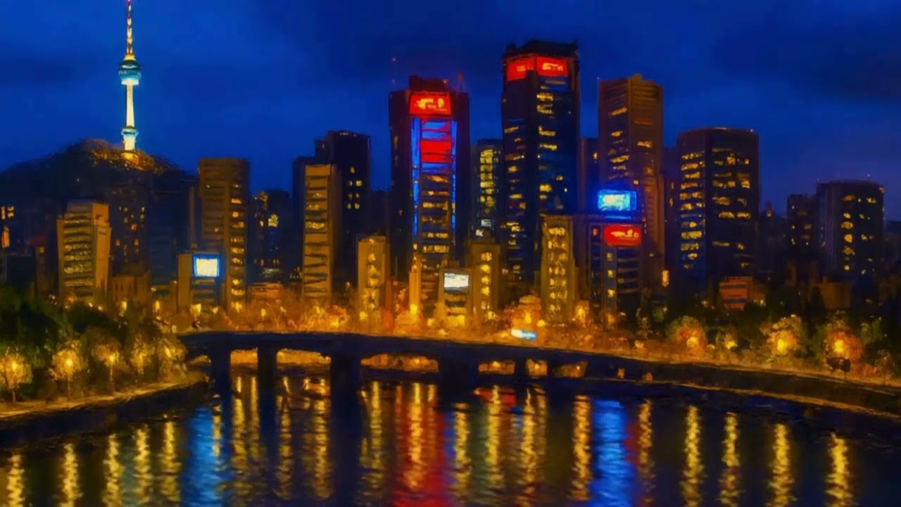 Seoul – 1 Hour of Cinematic Ambient Music | Where Neon Meets the Soul 🌌🇰🇷