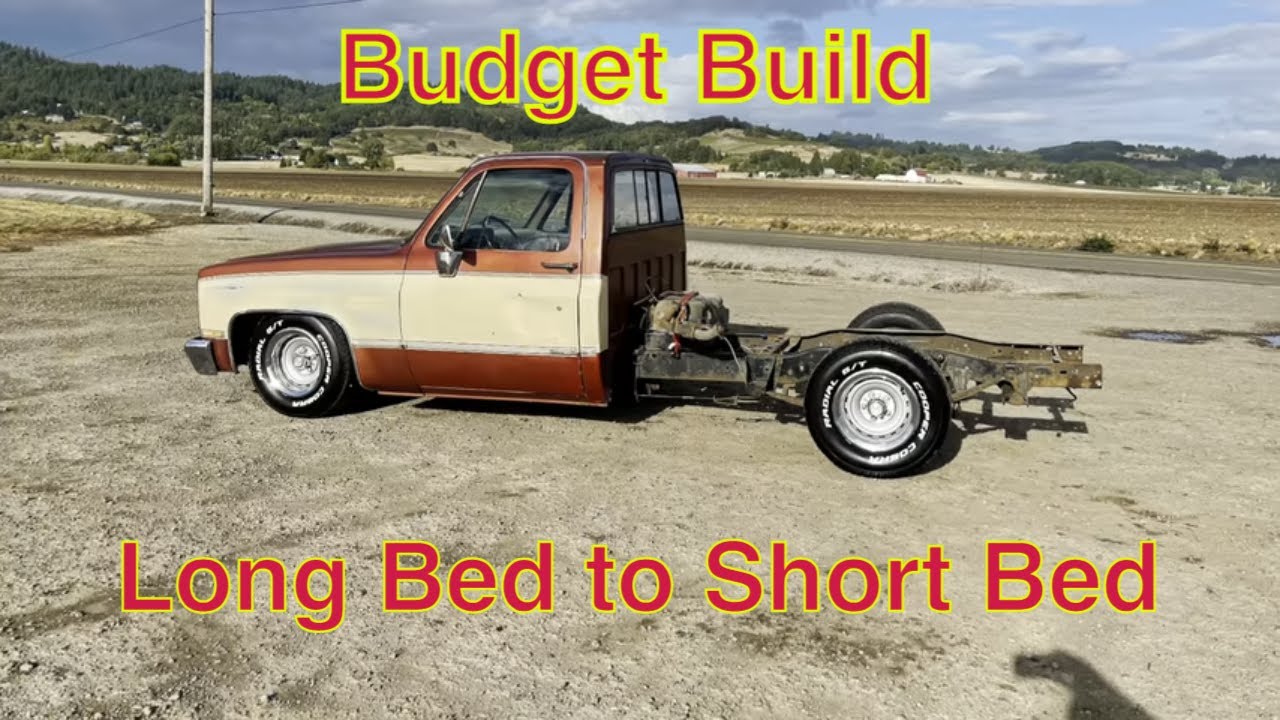 Бюджетная сборка Chevy C10 за 1100 долларов, часть 2, тиски для короткой станины, Sawzall и Grind...