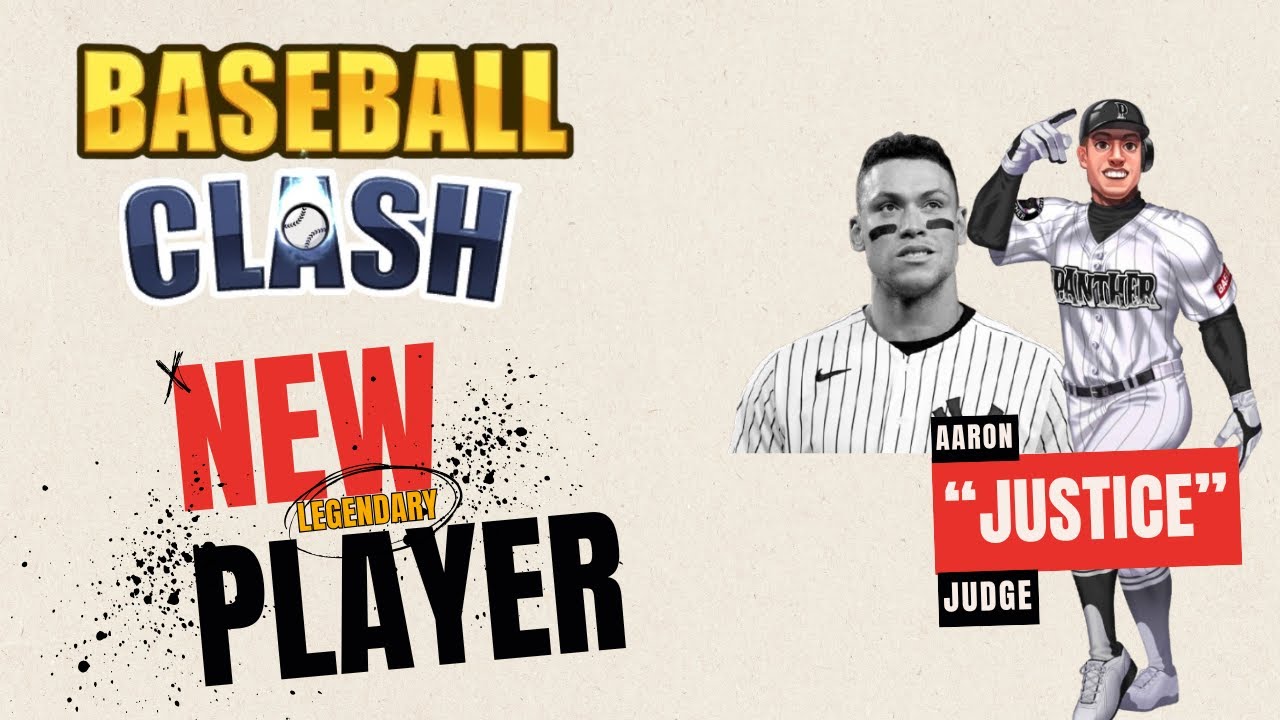Baseball Clash Gameplay No.24 : *NEW CHAR* AARON 