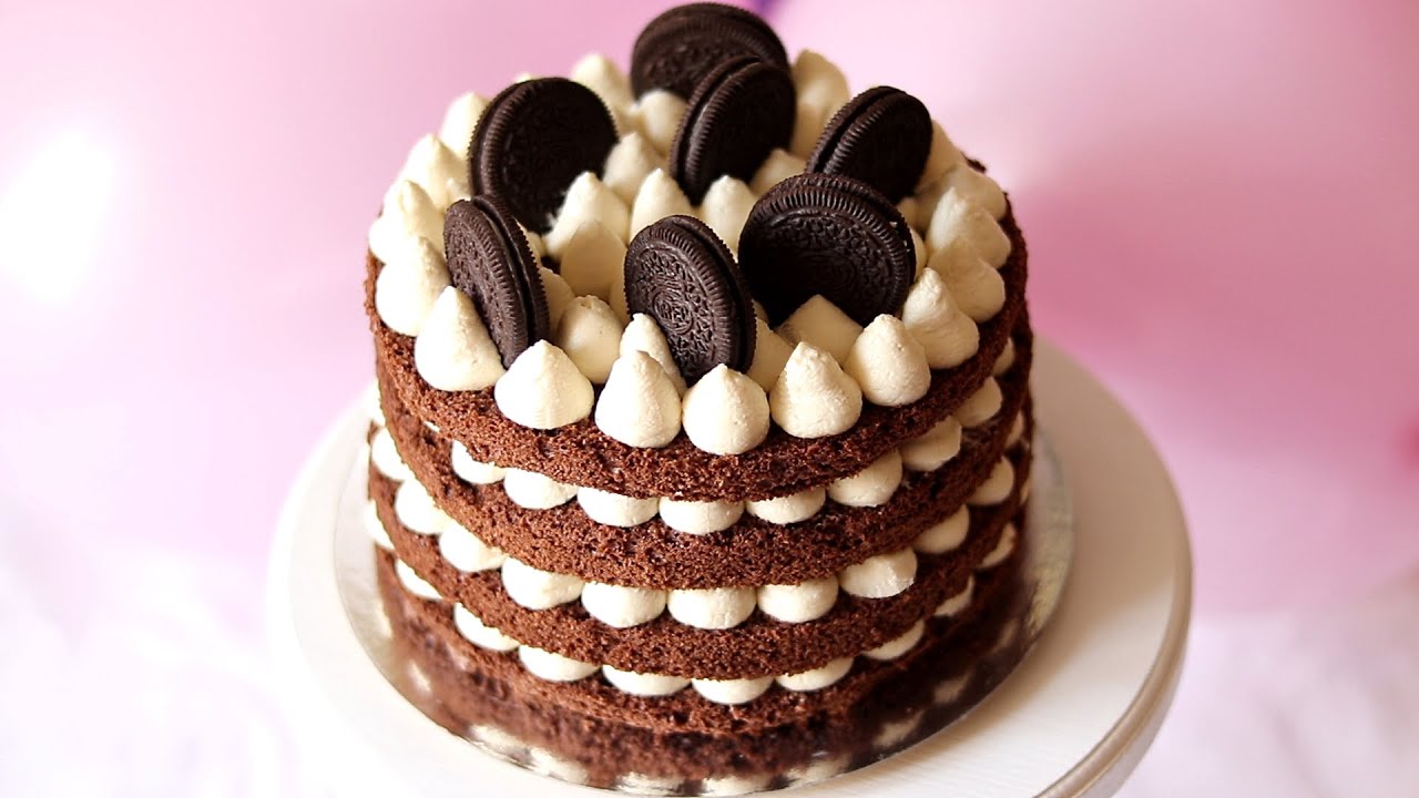 ШОКОЛАДНЫЙ ТОРТ 🥮  ОРЕО ! Торт OREO | Oreo cake #StayHome and cook #WithMe
