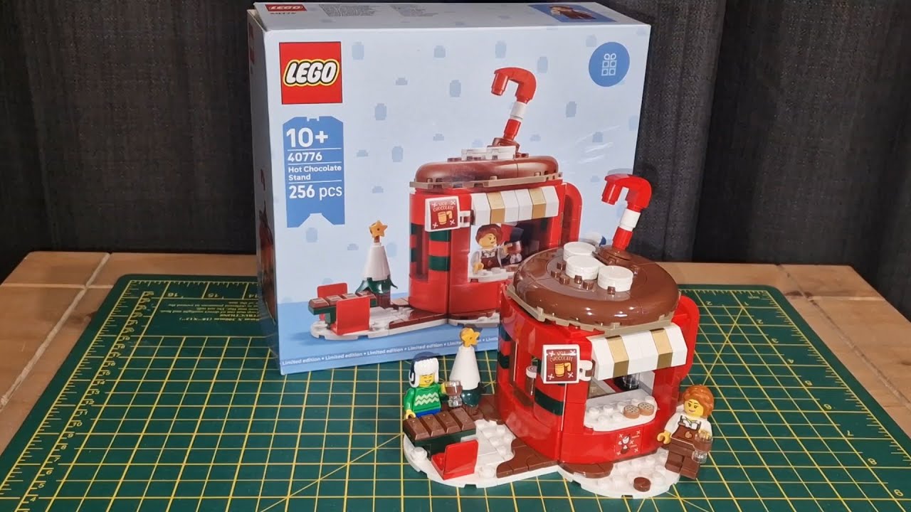 Lego Other 40776 - Hot Chocolate Stand - Speed Build #lego #legospeedbuild #legohotchocolatestand