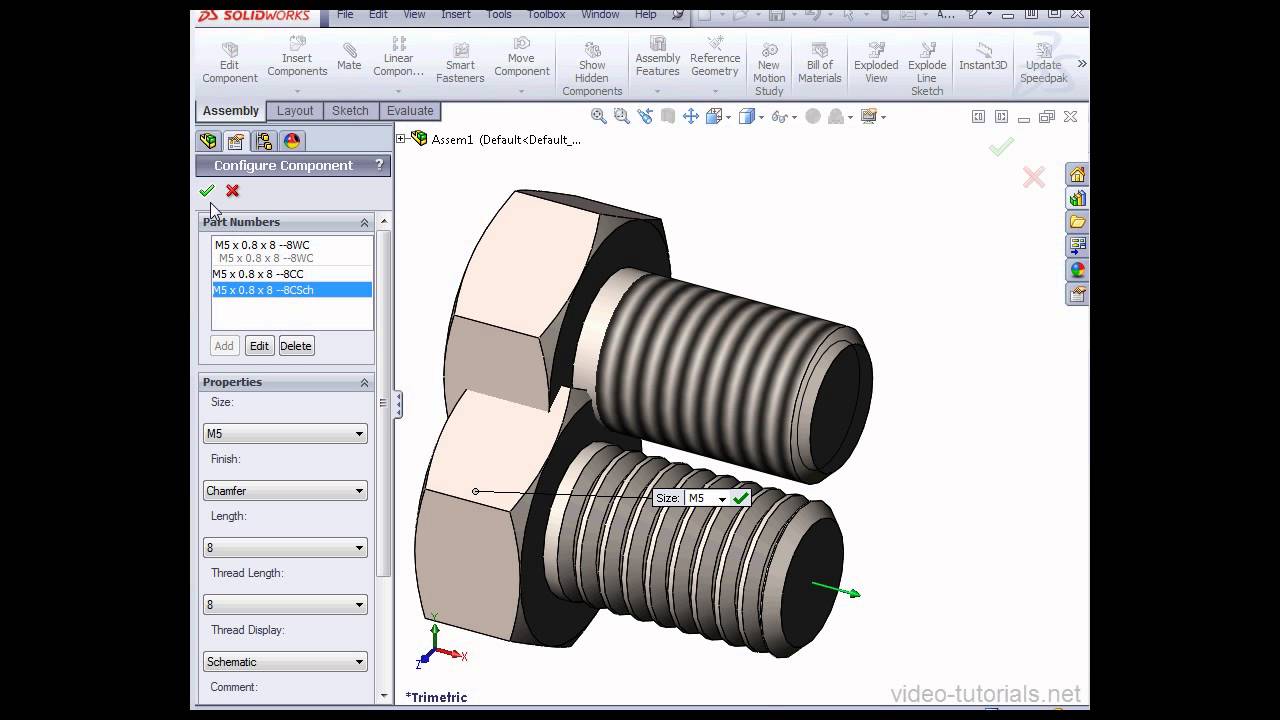 SolidWorks 2013 ToolBox Videos - Using Part Numbers as Favorites