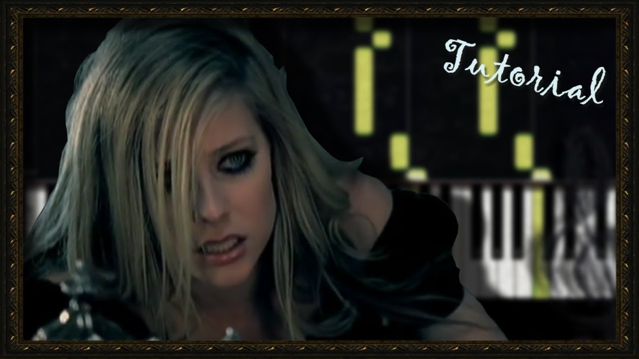Avril Lavigne - Alice [Tutorial Para Piano] (Synthesia)