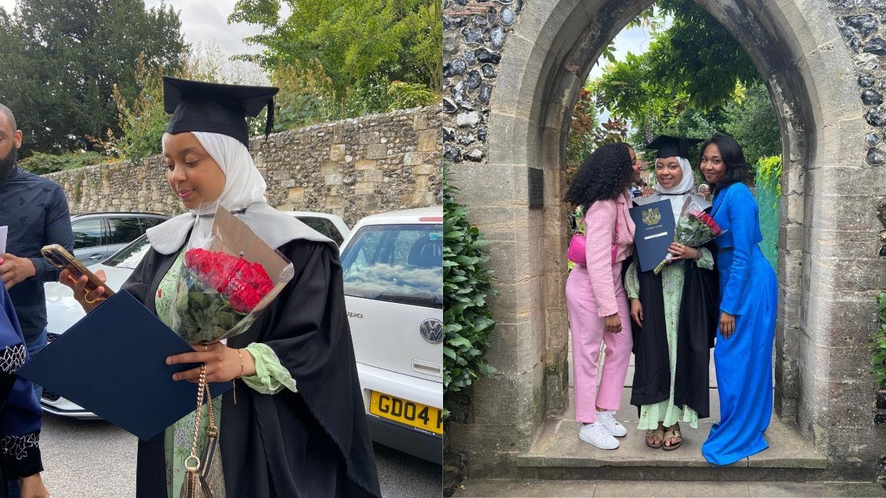 SISTER GRADUATES WITH A FIRST CLASS 😭🎉👩🏽‍🎓✨ | uni of Kent grad, cute cathedral & celebrations xoxo