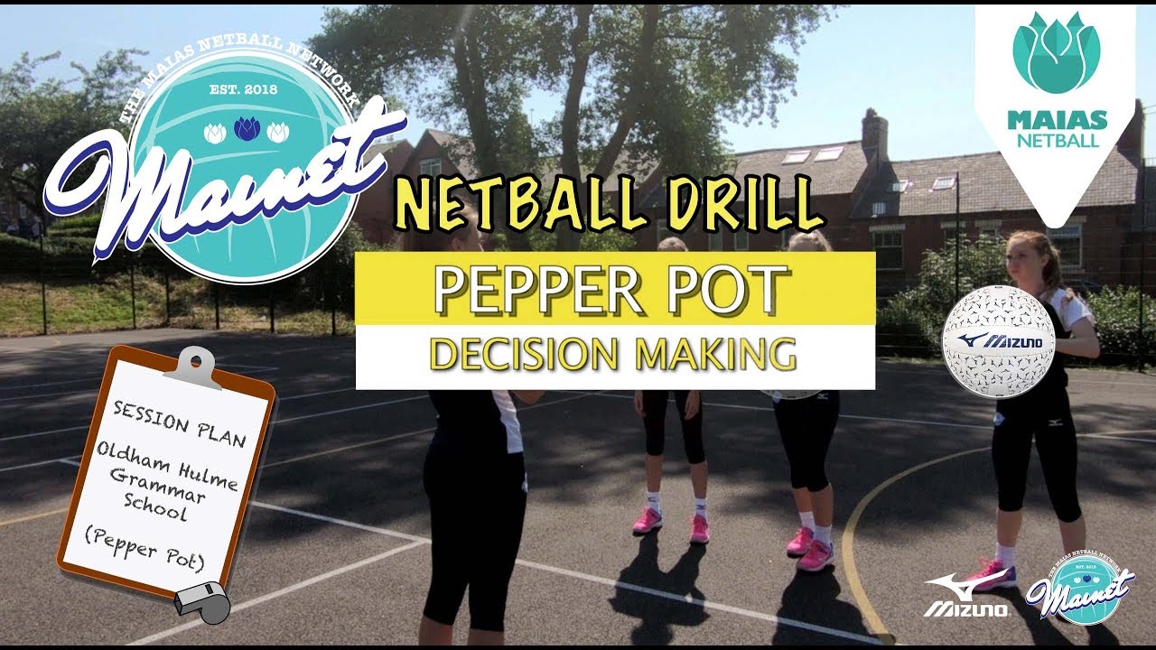 Netball Drills - Pepper Pot