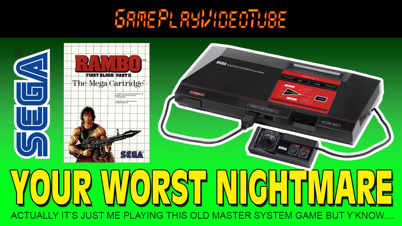 Rambo: First Blood Part II - Sega Master System Gameplay