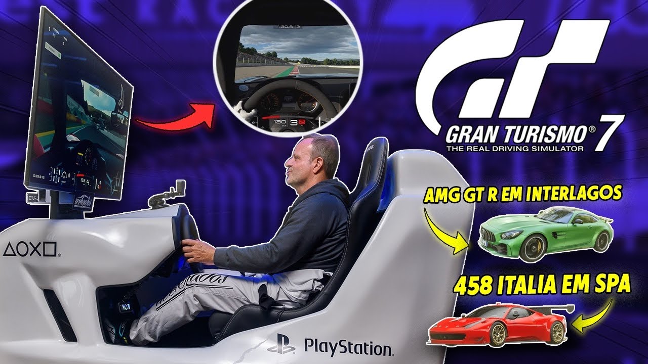 RUBINHO MANDA VER NO GRAN TURISMO 7! Confira o nosso gameplay do novo jogo para PlayStation