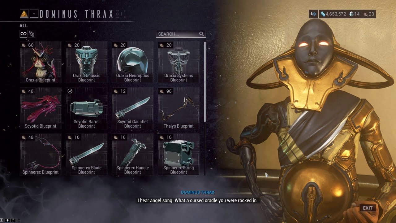 WARFRAME: LOKALIZACJA Dominus Thrax I WSZYSTKIE NAGRODY Operacji Eight Claw!