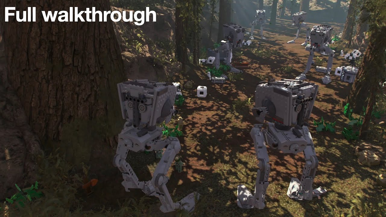 Battle Of Endor/The Chewbacca Defence Full Walkthrough- Lego Star Wars The Skywalker Saga