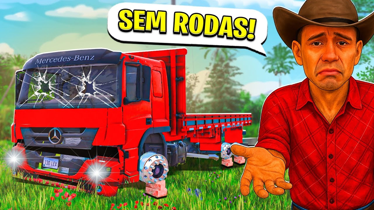 ROUBARAM AS RODAS DO MEU CAMINHÃO NO SIMULADOR BRASILEIRO