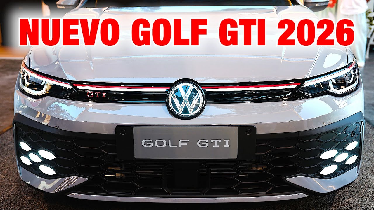ANTICIPO: Nuevo Volkswagen GOLF GTI 2026.