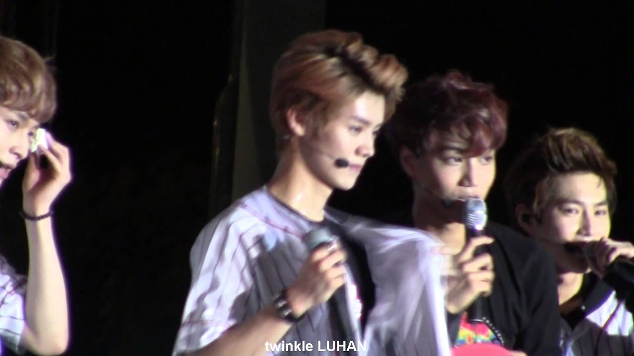131006 강남 한류 페스티벌 EXO 자기소개 LUHAN focus