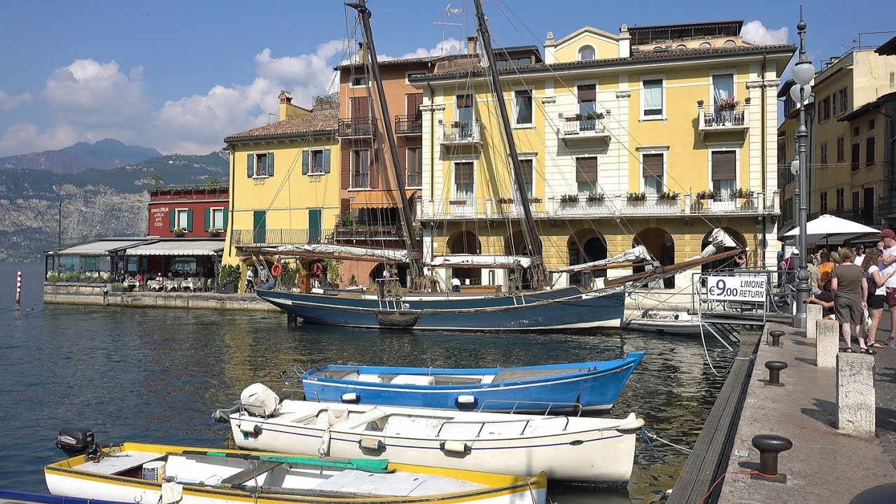 Walking around Malcesine, Lake Garda, Italy - Sony RX100 V