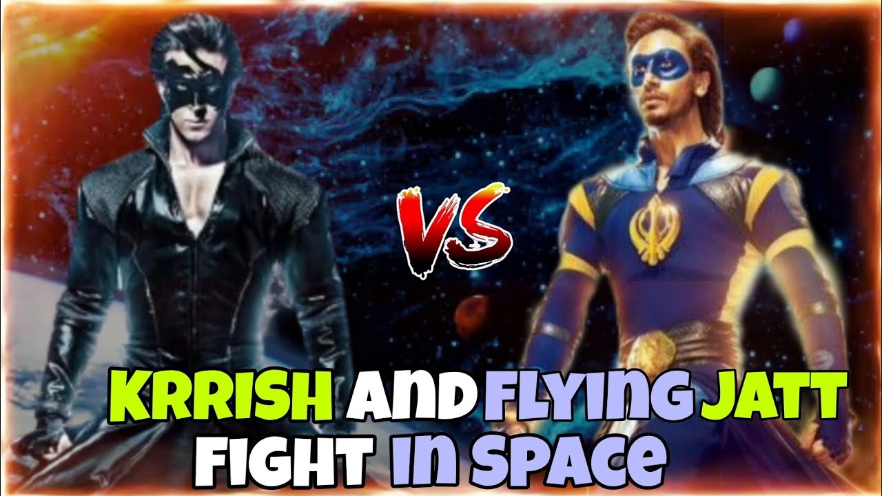 What If Krrish And Flying Jatt Fight in Space..? || Explained in Hindi by Captain Spidey🔥🖤