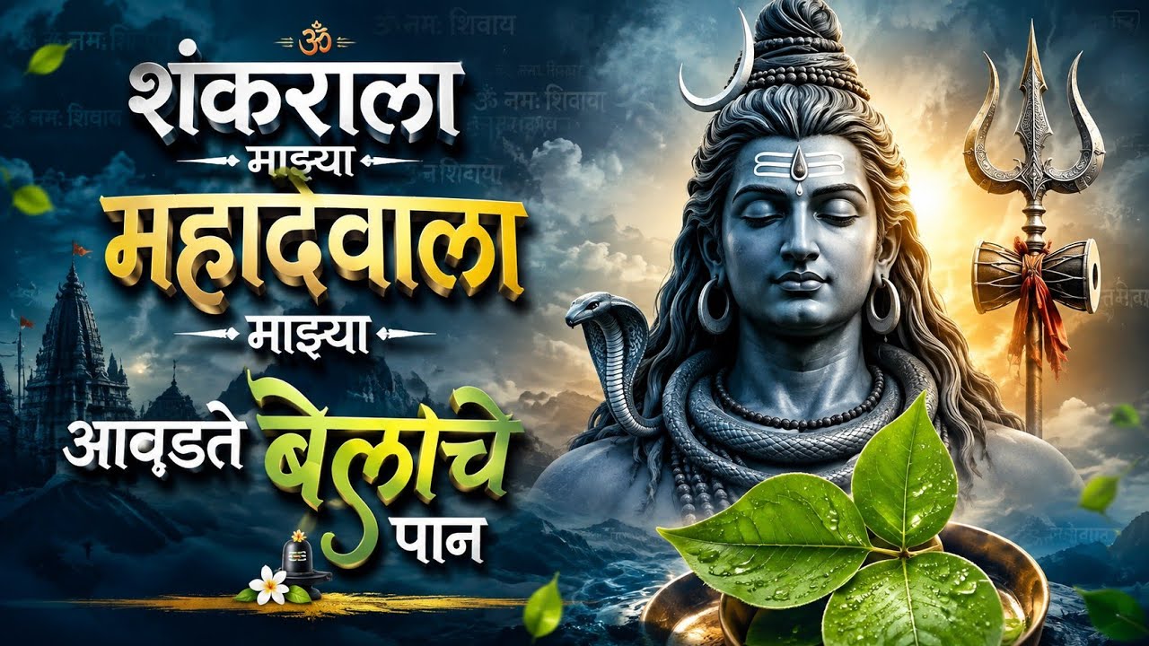 शंकराला माझ्या...आवडते बेलाचे पान | Ekanath Maharaj Shinde | Shankrala Mazya Aavdate Belache Pan