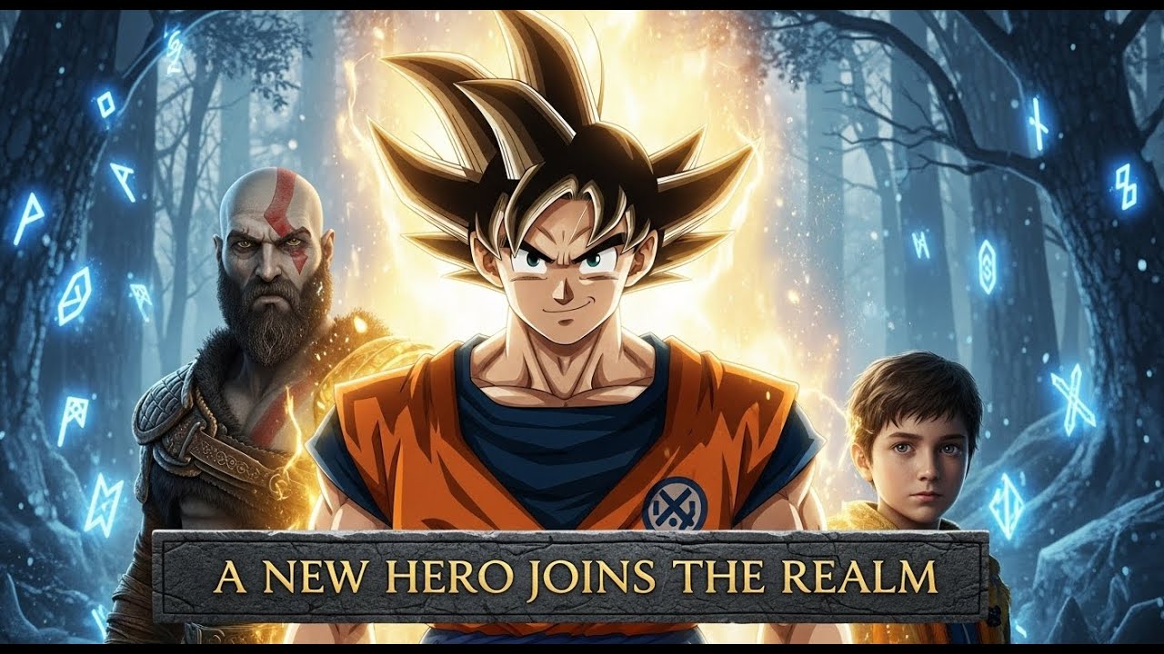 What If Goku  (Dragon Ball Z) Landed in God of War