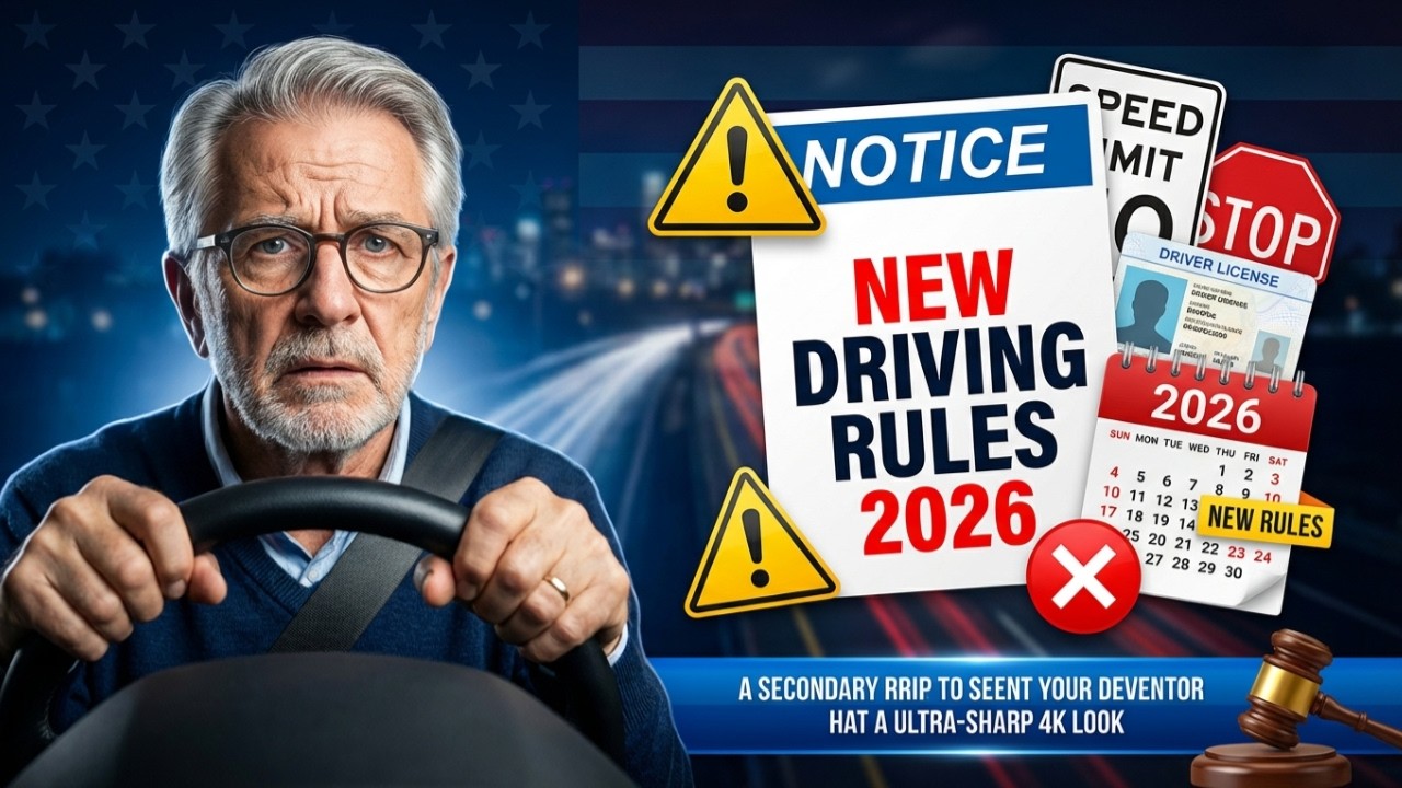 New 2026 DMV Driving Rules Explained &mdash; Drivers 65+ Need to Know!