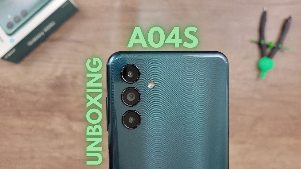 SAMSUNG GALAXY A04S UNBOXING Y PRIMERAS IMPRESIONES