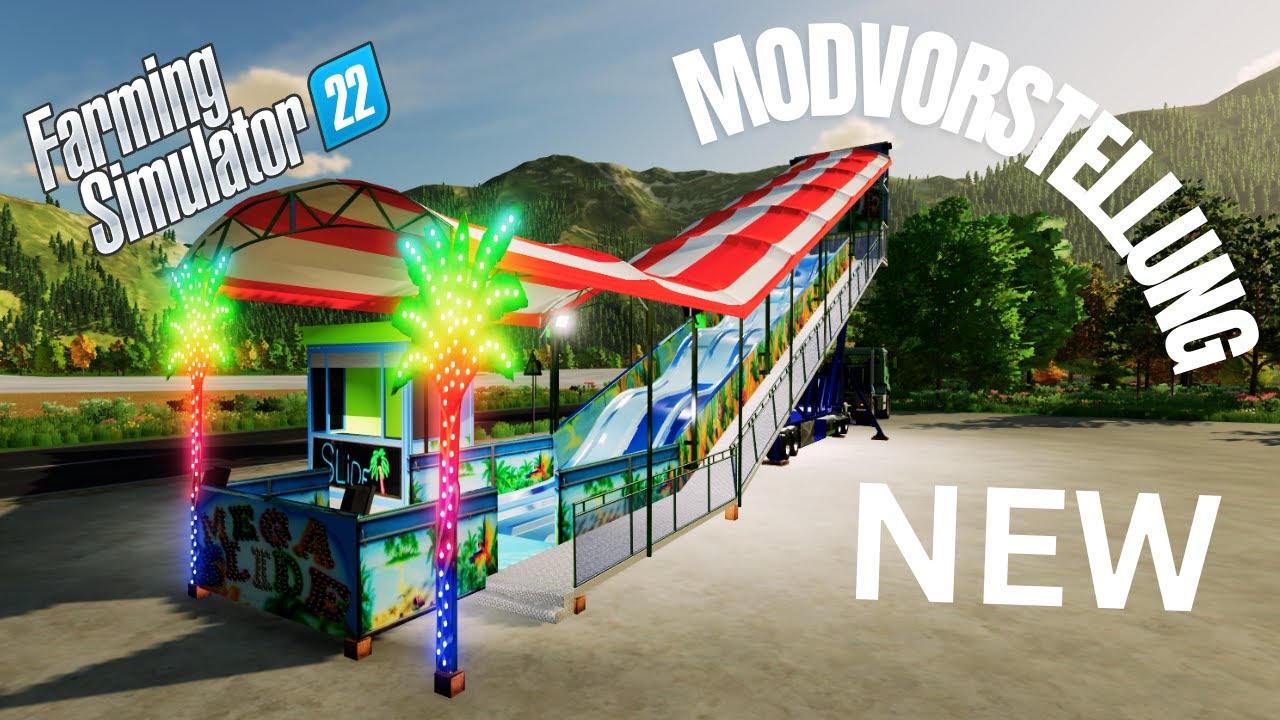 LS22 Kirmes Riesenrutsche Mod vorstellung / New Mod / #ls22