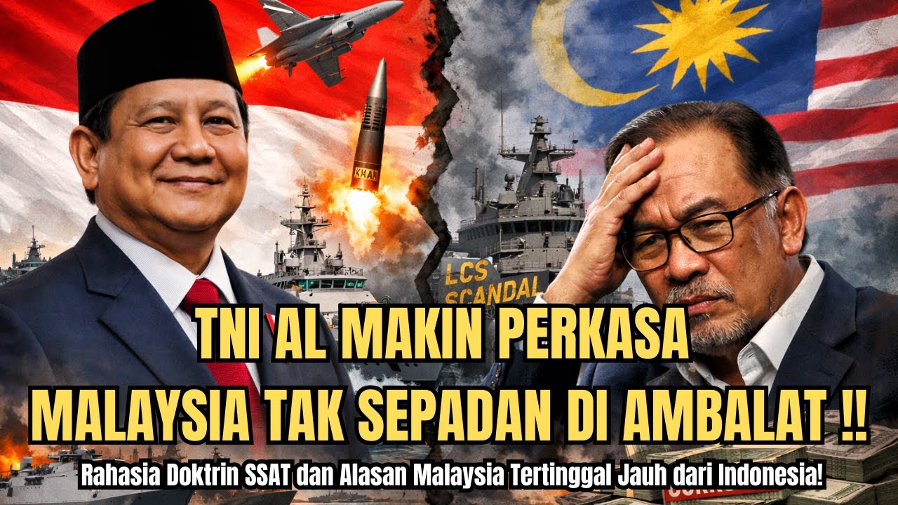 Dulu Diejek 'Konoha', Kini TNI AL Indonesia Jadi Monster Laut ASEAN! Malaysia Sampai Gemetar?