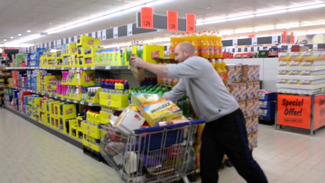 lidl trolley dash killarney 2015