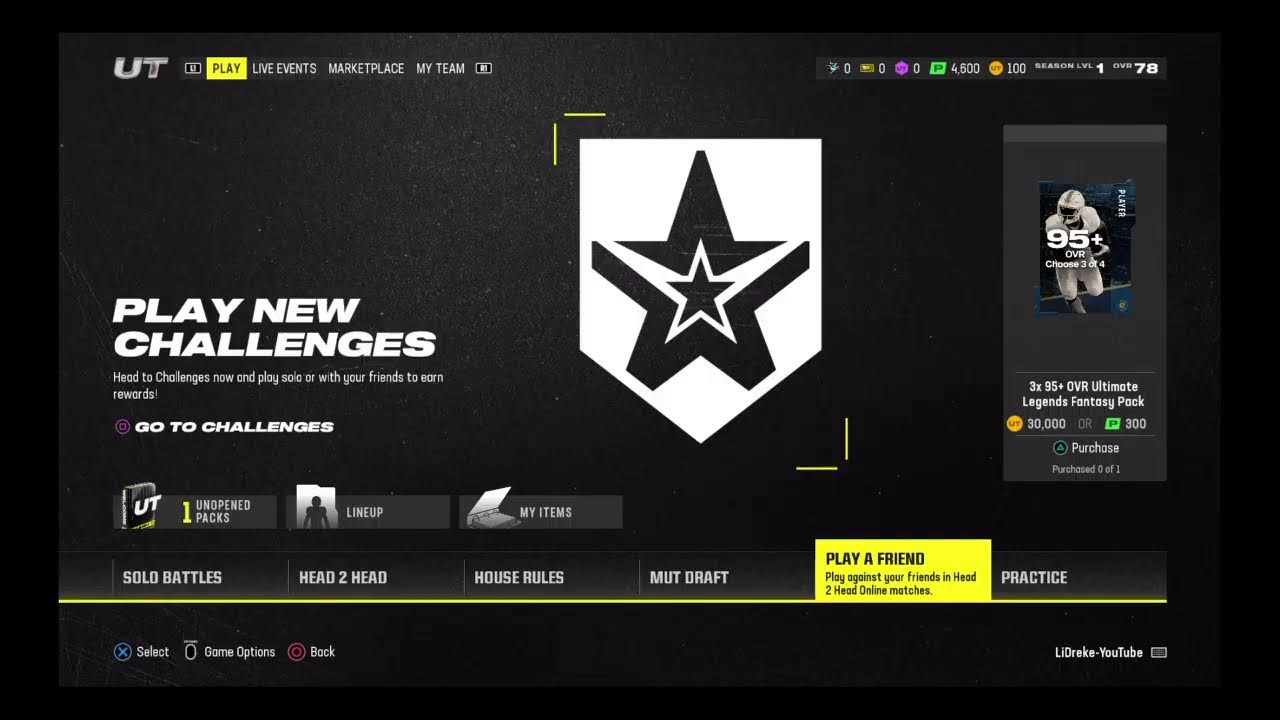 Madden 25 online Ultimate Team