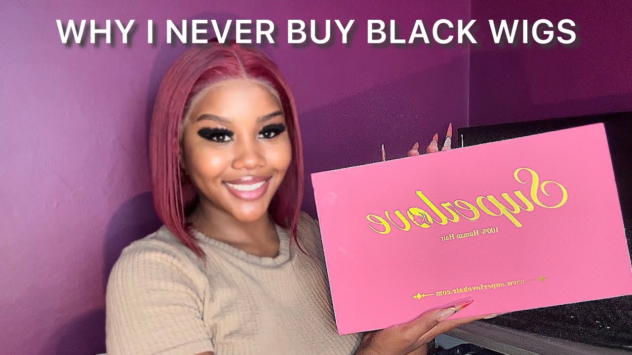 WHY I NEVER BUY A BLACK WIG// SUPERLOVE WIG INSTALLATION