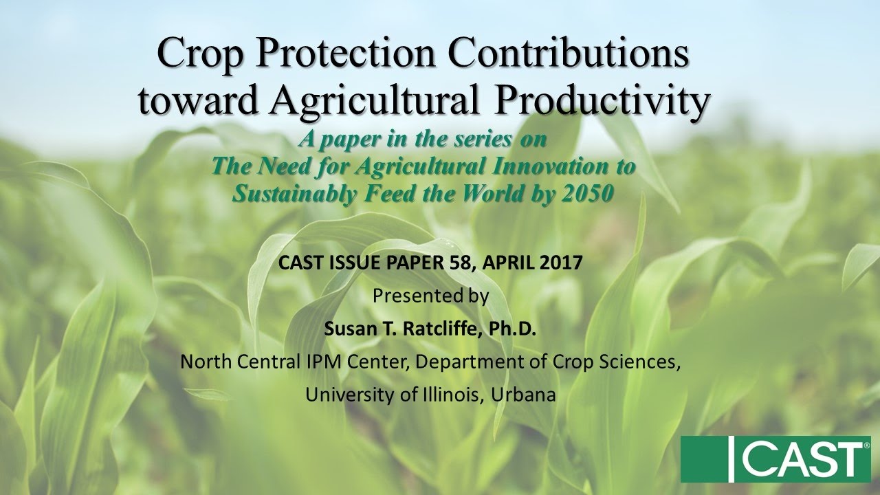 Crop Protection Contributions toward Agricultural Productivity