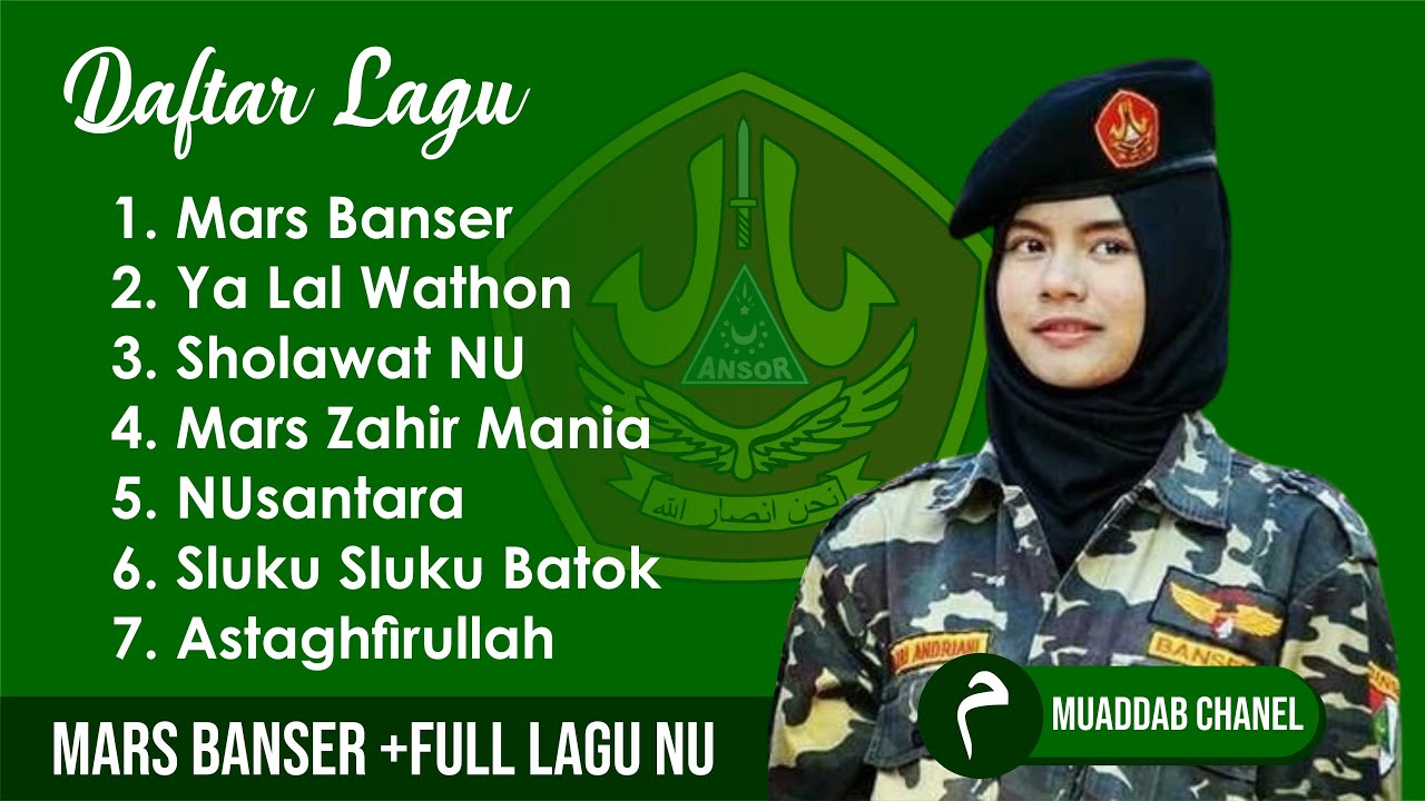 MARS BANSER | KUMPULAN LAGU NU FULL | SHOLAWAT NU TERBAIK 2021