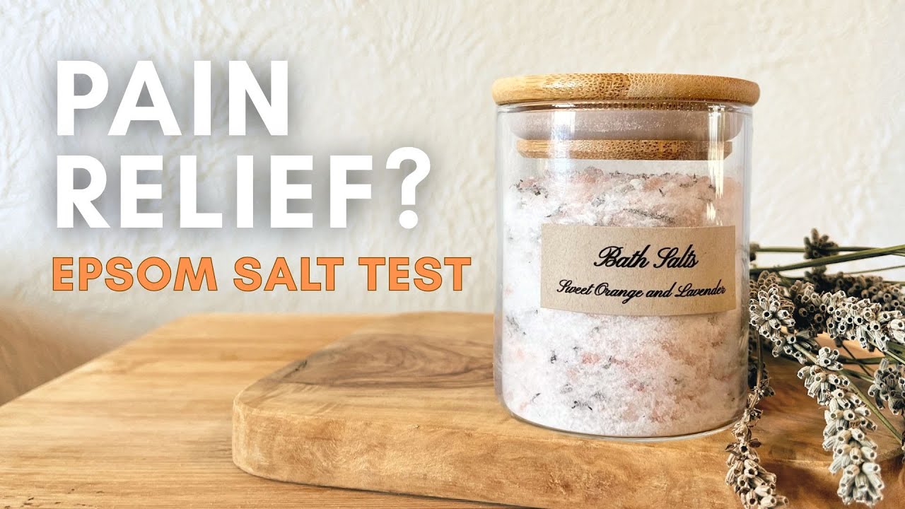 I Tried Epsom Salts for Pain Relief - Here's What Actually Happened