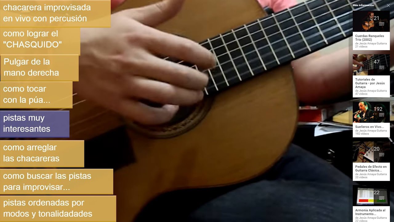 Как играть чакареру (1/3). Видеоурок от Хесуса Амайи