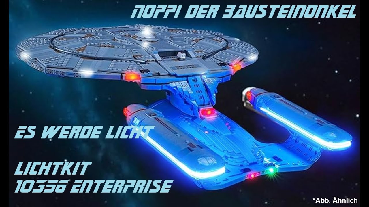 Lego 10356 Enterprise – Es werde Licht(Re-Upload)