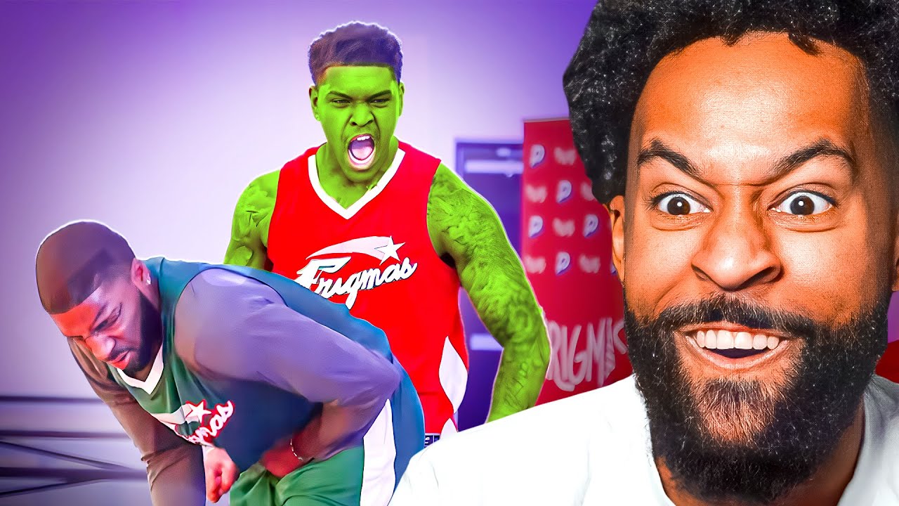 HE’S THE STREETBALL HULK! In the Lab Vs Friga Fam 2v2…