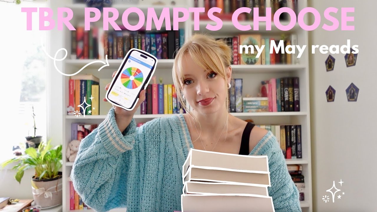 TBR prompt wheel chooses my May reads!
