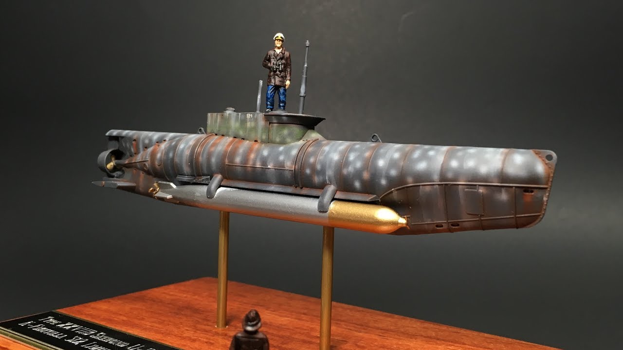 ICM 1/72 U-Boat Type XXVIIB Seehund (Early)- TIMELAPSE BUILD