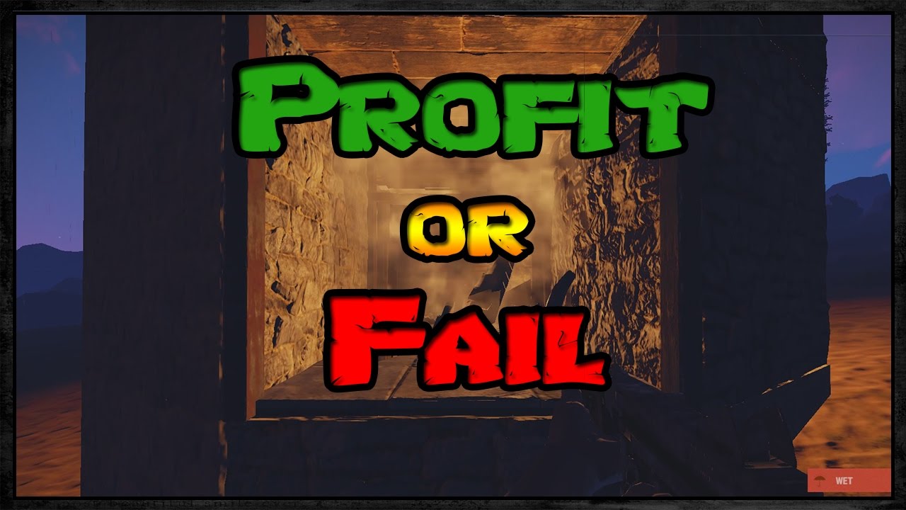 RAIDING SMALL BASES - Profit or Fail #1 | Rust