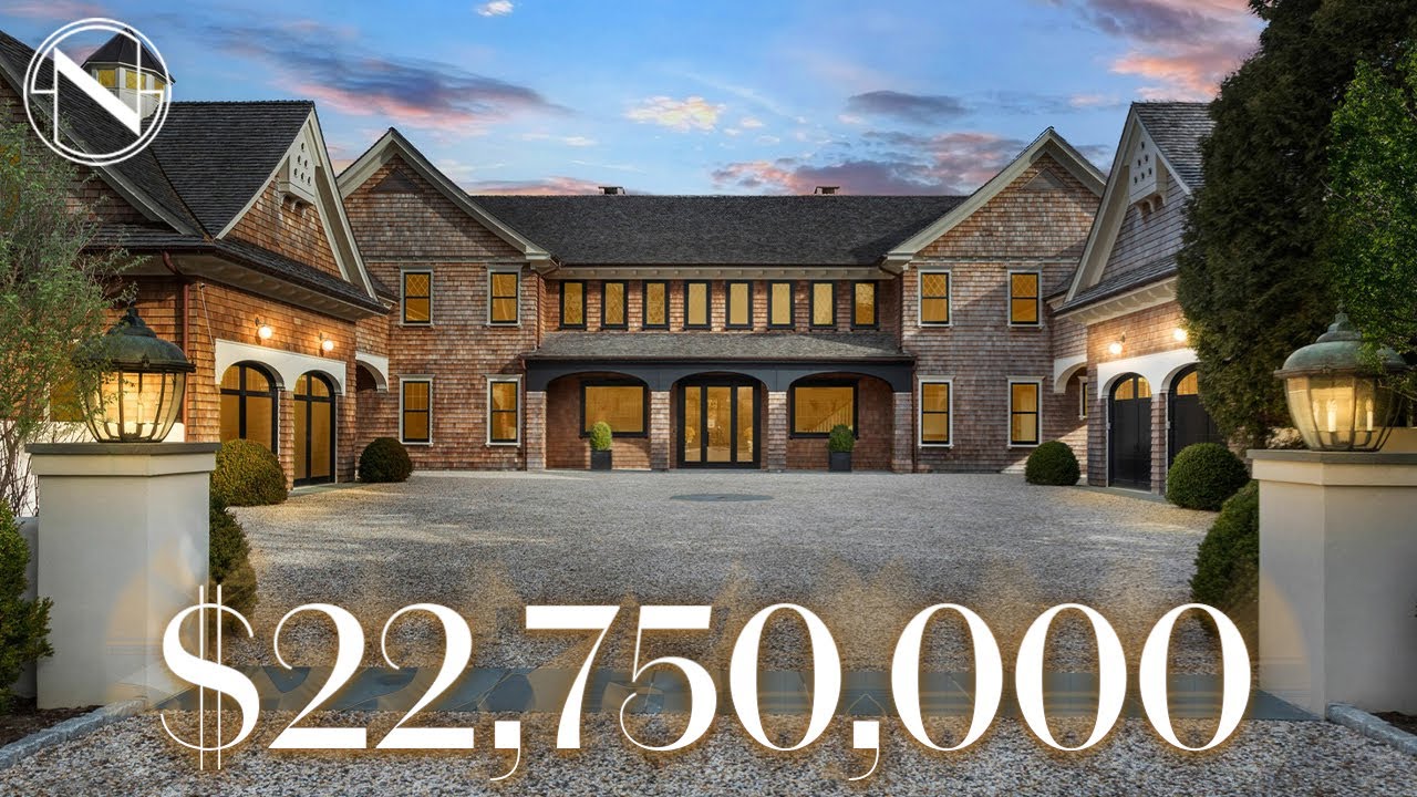 Classic Southampton Gated Estate with a Private Movie Theater