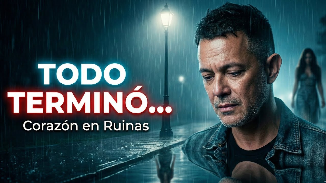 Corazón en Ruinas 💔 - Alejandro Sanz IA | Balada Romántica Latin R&B ( Lyric Video )