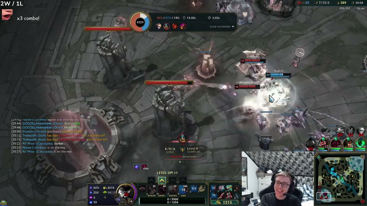 1 Passive, 3 Kills (Thebausffs)