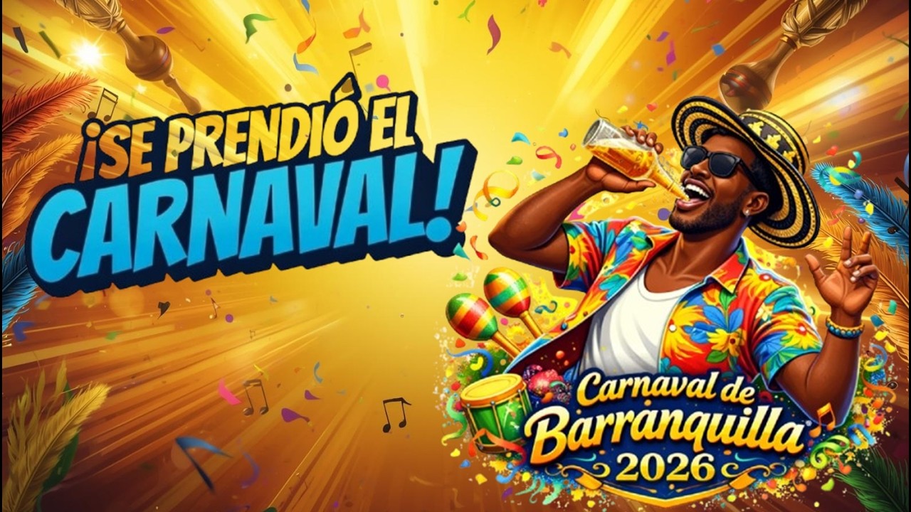 CARNAVAL DE BARRANQUILLA 2026 🔥 2 HORAS DE MÚSICA, FIESTA Y SABOR COSTEÑO 🔥