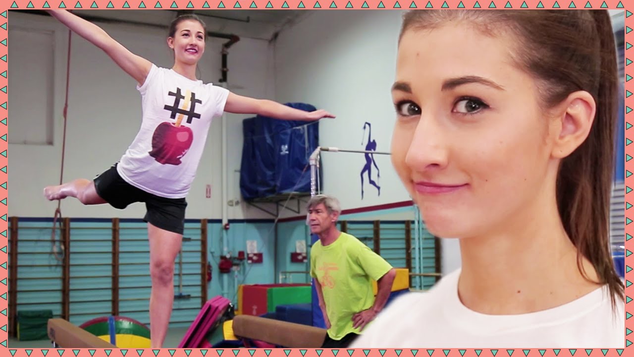 MAYBABY BECOMES A GYMNAST - Hey Guys, It's Meg!